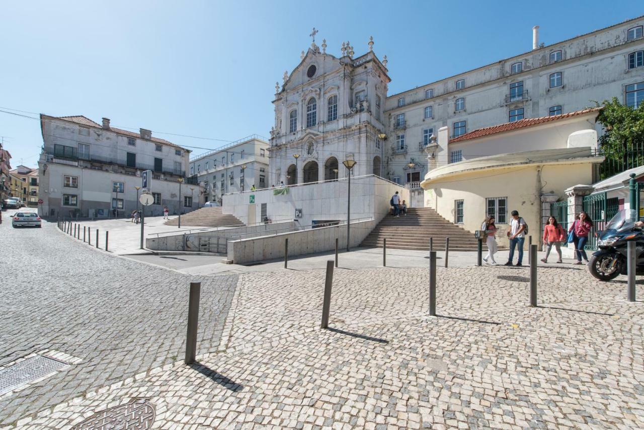 Cozy Apartment In Historic Center Lisabona Exterior foto